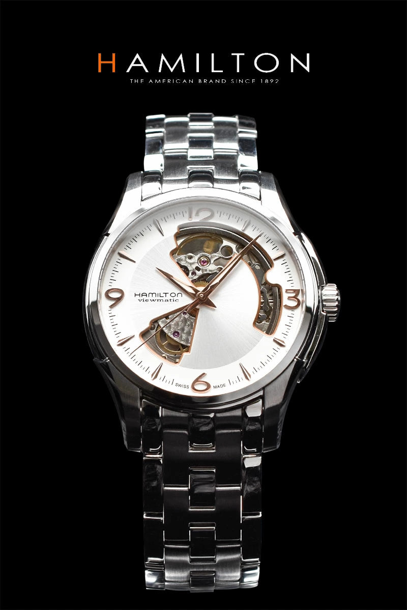 ハミルトン 腕時計美品  ジャズマスター 白 H32111190 ハミルトン ジャズマスター