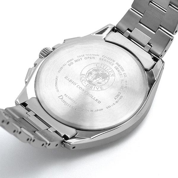 シチズン アテッサ ATTESA ダイレクトフライト エコドライブ ソーラー電波 クロノグラフ AT8040-57L メンズ