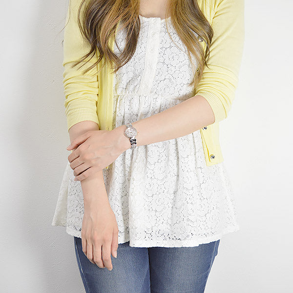 シチズン クロスシー XC ハッピーフライト ワールドタイム ソーラー電波 EC1034-59W レディース