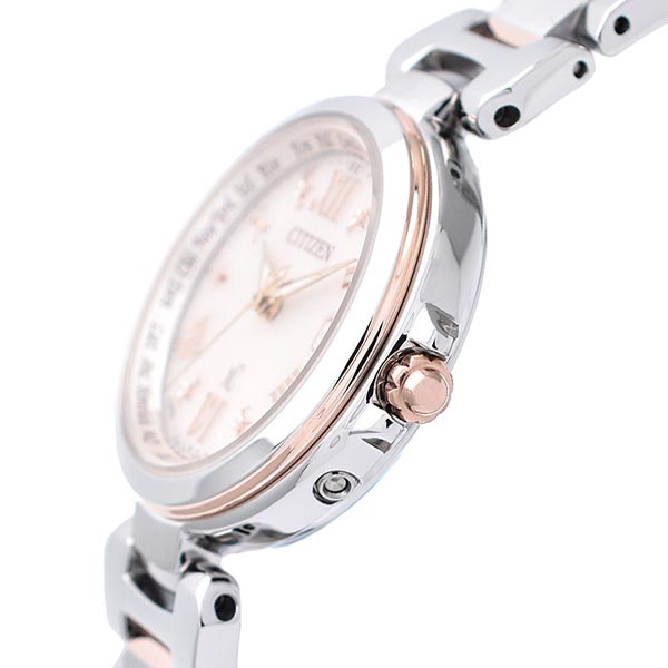 シチズン クロスシー XC ハッピーフライト ワールドタイム ソーラー電波 EC1034-59W レディース