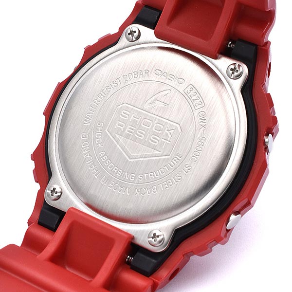 カシオ Gショック G-SHOCK G-LIDE 世界6局電波ソーラーウォッチ タイドグラフ&ムーンデータ搭載 GWX-5600C-4JF メンズ