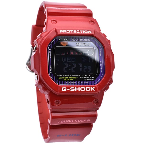 カシオ Gショック G-SHOCK G-LIDE 世界6局電波ソーラーウォッチ タイドグラフ&ムーンデータ搭載 GWX-5600C-4JF メンズ