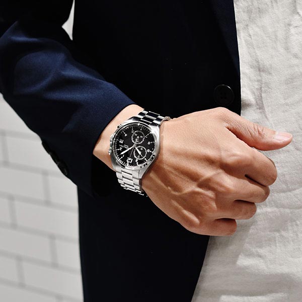 ハミルトン カーキ HAMILTON アビエーション パイロット パイオニア クロノグラフ H76512133 メンズ