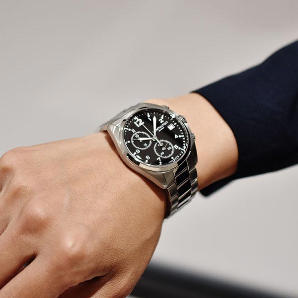 ハミルトン カーキ HAMILTON アビエーション パイロット パイオニア クロノグラフ H76512133 メンズ