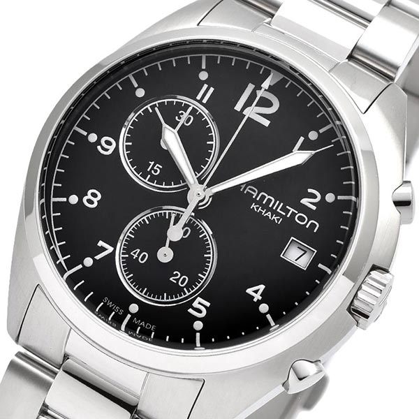 ハミルトン カーキ HAMILTON アビエーション パイロット パイオニア クロノグラフ H76512133 メンズ