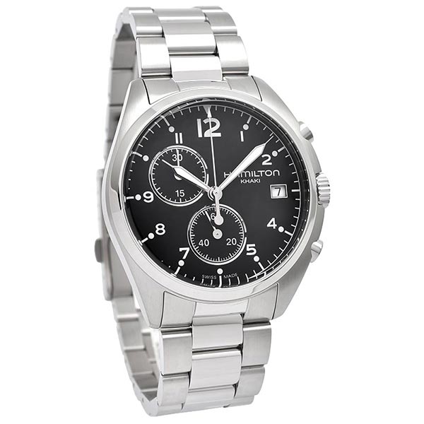 ハミルトン カーキ HAMILTON アビエーション パイロット パイオニア クロノグラフ H76512133 メンズ