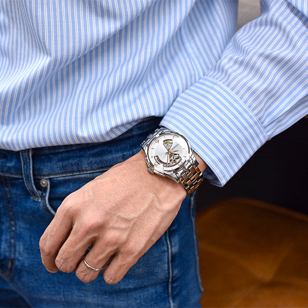 ハミルトン HAMILTON ジャズマスター オープンハート H32565155 メンズ