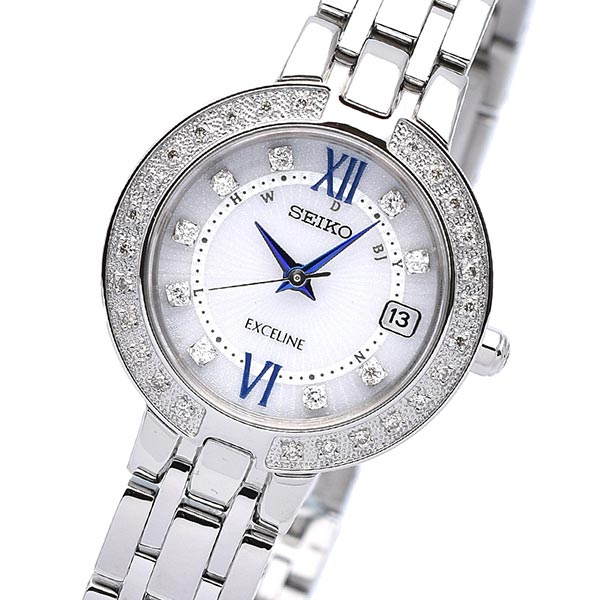 セイコー ドルチェ&エクセリーヌ DOLCE&EXCELINE ソーラー電波 10気圧防水 SWCW083 レディース
