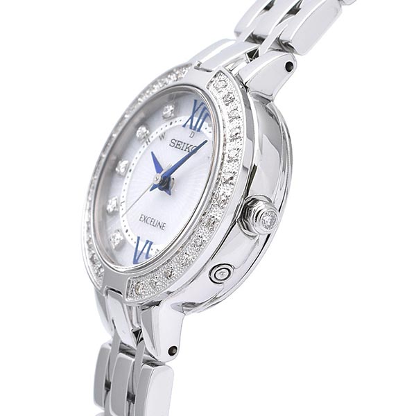 セイコー ドルチェ&エクセリーヌ DOLCE&EXCELINE ソーラー電波 10気圧防水 SWCW083 レディース