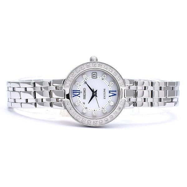 セイコー ドルチェ&エクセリーヌ DOLCE&EXCELINE ソーラー電波 10気圧防水 SWCW083 レディース