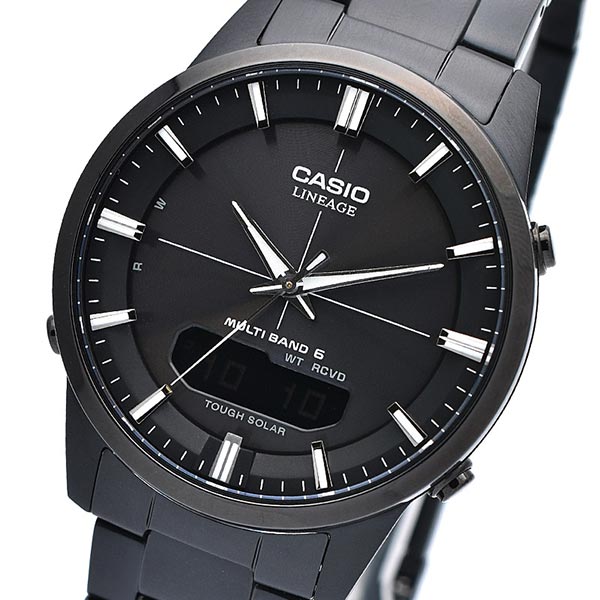 カシオ リニエージ LINEAGE ソーラー電波 LCW-M170DB-1AJF メンズ