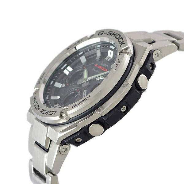 カシオ Gショック G-SHOCK Gスチール ソーラー電波 GST-W110D-1AJF メンズ