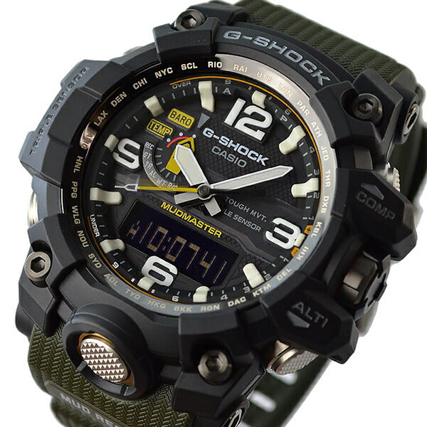 カシオ Gショック G-SHOCK マッドマスター ソーラー電波 GWG-1000-1A3JF メンズ