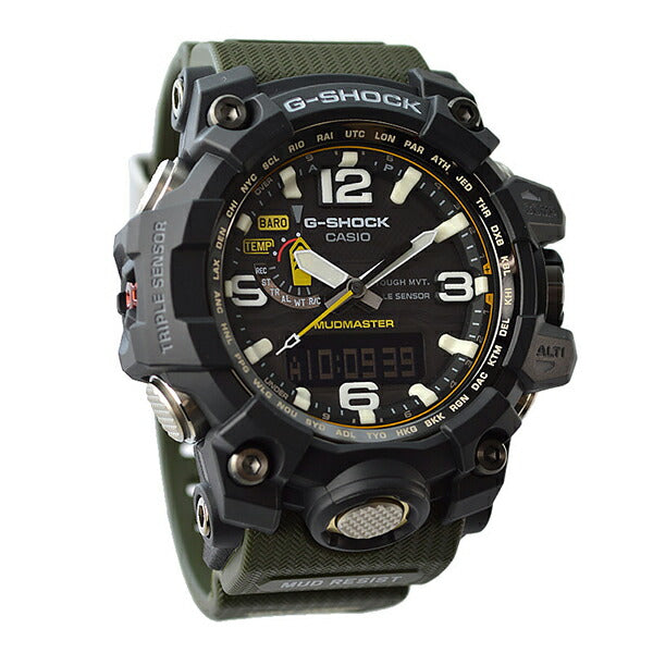 カシオ Gショック G-SHOCK マッドマスター ソーラー電波 GWG-1000-1A3JF メンズ