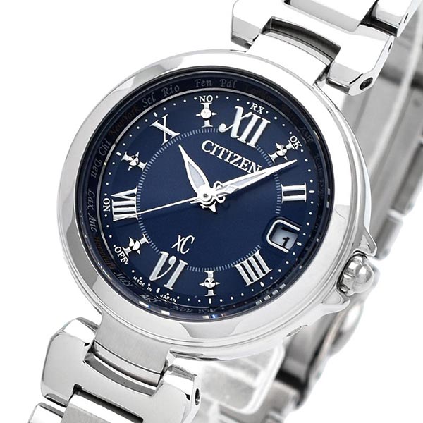 シチズン クロスシー XC ハッピーフライト ワールドタイム ソーラー電波 EC1030-50L レディース