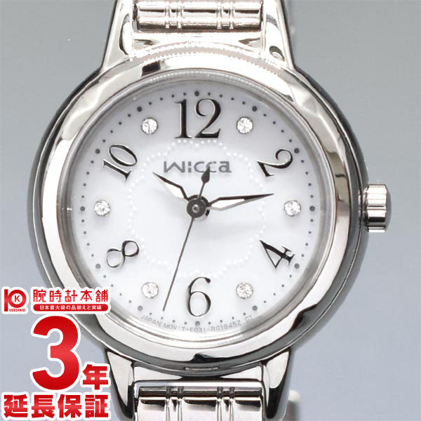 【お得な美品中古あり】シチズン ウィッカ wicca ソーラー KH9-914-15 レディース 腕時計 時計