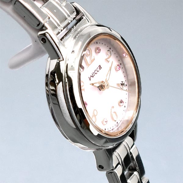 【お得な美品中古あり】シチズン ウィッカ wicca ソーラー KH9-914-93 レディース 腕時計 時計