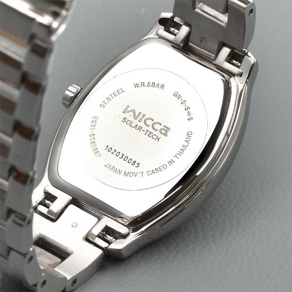 【お得な美品中古あり】シチズン ウィッカ wicca ソーラー KH8-730-93 レディース 腕時計 時計