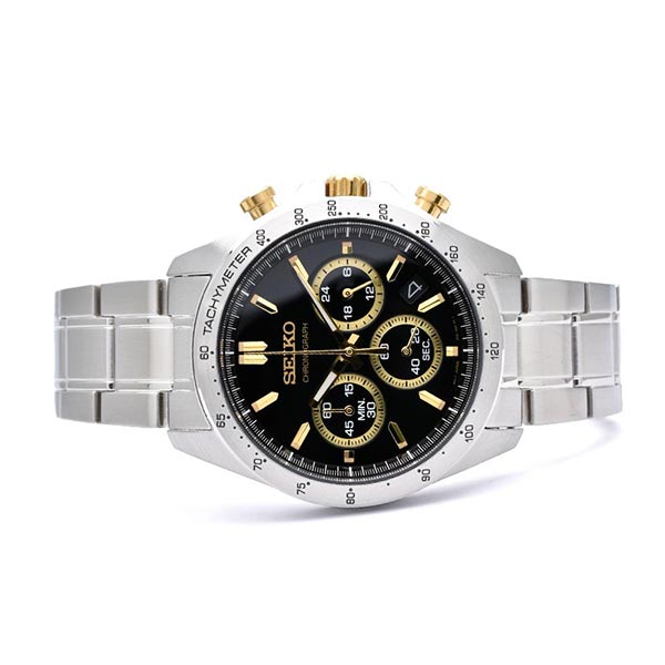 セイコーセレクション SEIKOSELECTION 10気圧防水 ゴールド×シルバー SBTR015 メンズ