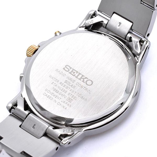 セイコーセレクション SEIKOSELECTION ソーラー電波 10気圧防水 SBTM170 メンズ