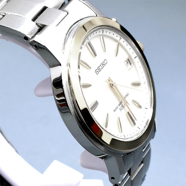 【お得な美品中古あり】セイコーセレクション SEIKOSELECTION ソーラー電波 10気圧防水 SBTM170 メンズ 腕時計 時計