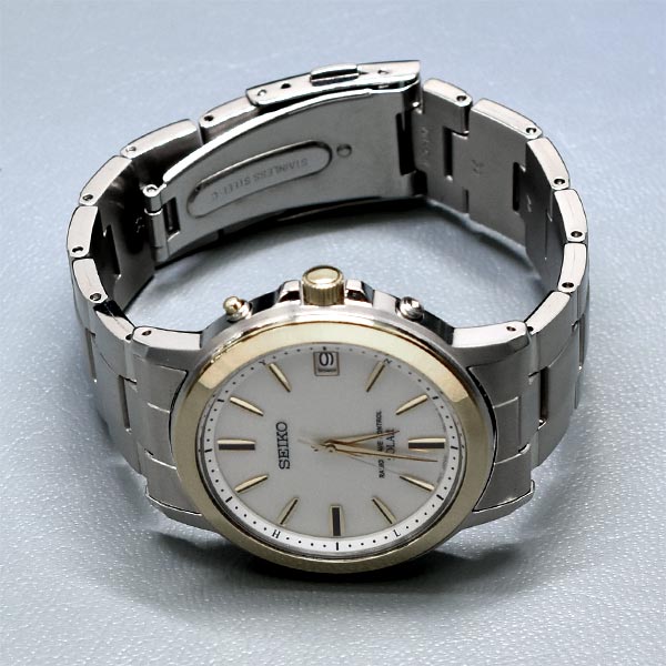 【お得な美品中古あり】セイコーセレクション SEIKOSELECTION ソーラー電波 10気圧防水 SBTM170 メンズ 腕時計 時計