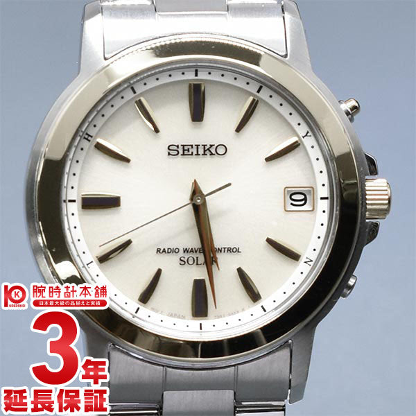 【お得な美品中古あり】セイコーセレクション SEIKOSELECTION ソーラー電波 10気圧防水 SBTM170 メンズ 腕時計 時計