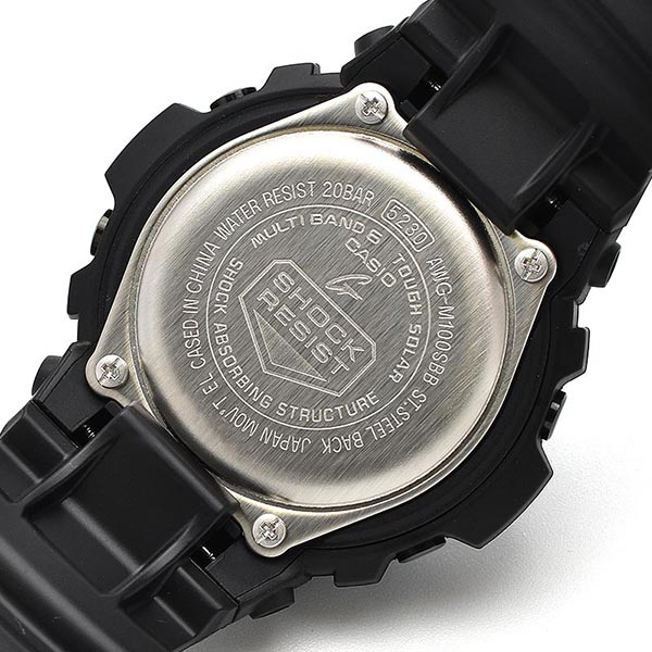 カシオ Gショック G-SHOCK AWG-M100SBB-1AJF メンズ