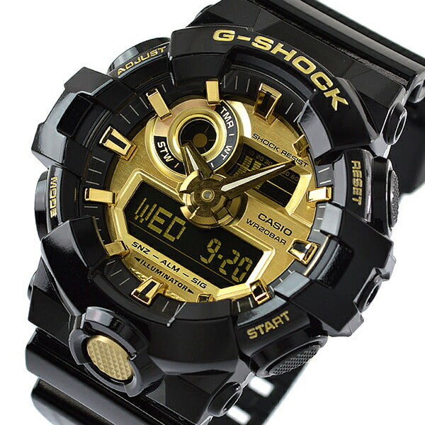 カシオ Gショック G-SHOCK GA-710GB-1AJF メンズ