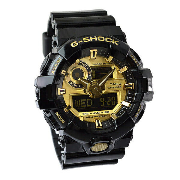カシオ Gショック G-SHOCK GA-710GB-1AJF メンズ