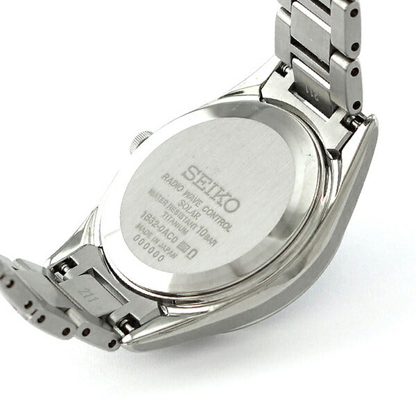 セイコー ドルチェ&エクセリーヌ DOLCE&EXCELINE ソーラー電波 電波ソーラー ソーラー チタン SWCW145 レディース