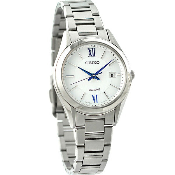 セイコー ドルチェ&エクセリーヌ DOLCE&EXCELINE ソーラー電波 電波ソーラー ソーラー チタン SWCW145 レディース