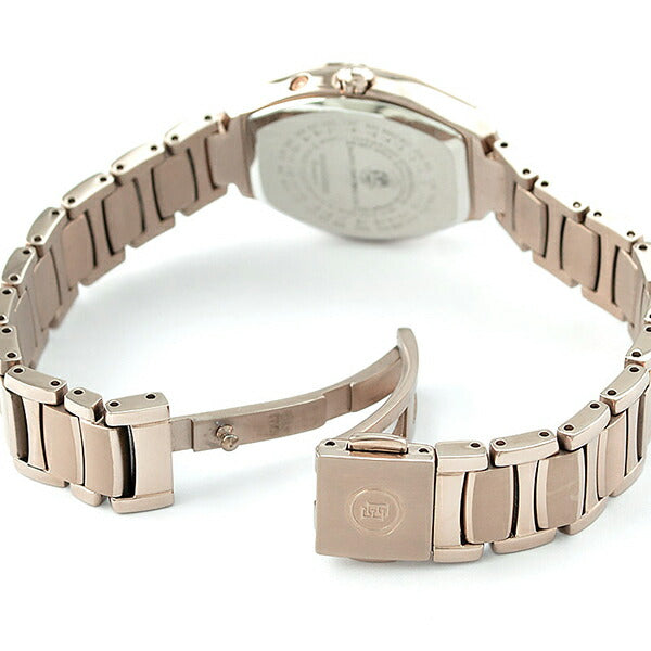 シチズン エクシード EXCEED エコドライブ 電波時計 チタン ES9385-57W レディース