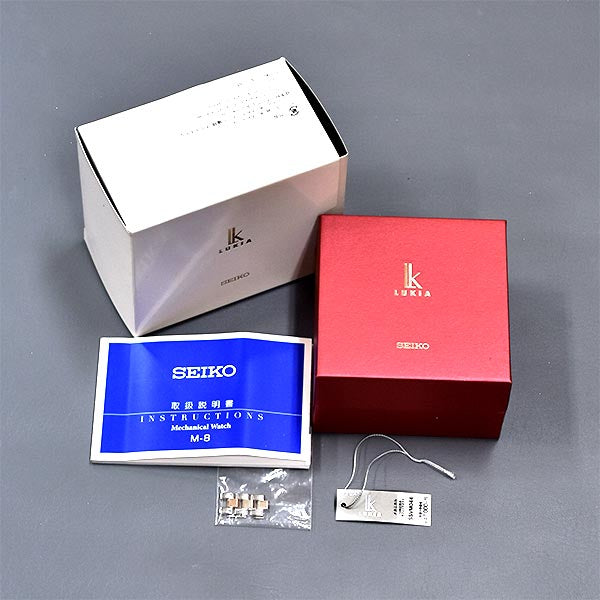 セイコー ルキア LUKIA 2018オータム限定 1000本限定 限定BOX付 メカニカル 自動巻き ステンレス SSVM044 レディース