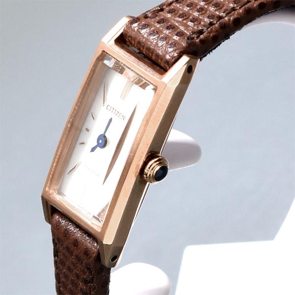 【お得な美品中古あり】シチズン キー Kii: エコドライブ EG7044-06A レディース