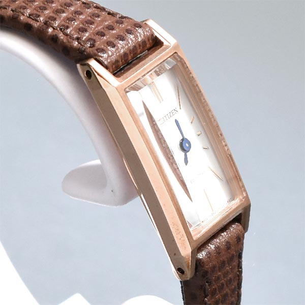 【お得な美品中古あり】シチズン キー Kii: エコドライブ EG7044-06A レディース