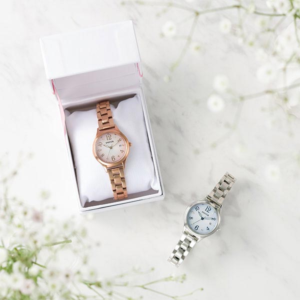 シチズン ウィッカ wicca ハッピーダイアリー ソーラー電波 KS1-261-91 レディース