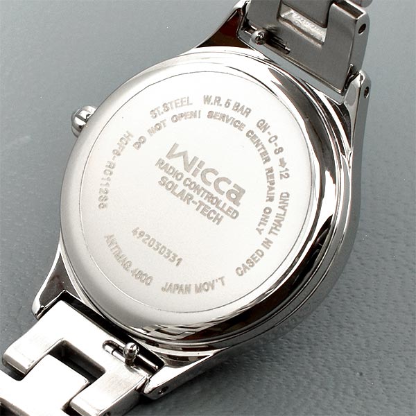 シチズン ウィッカ wicca ハッピーダイアリー ソーラー電波 KS1-210-91 レディース