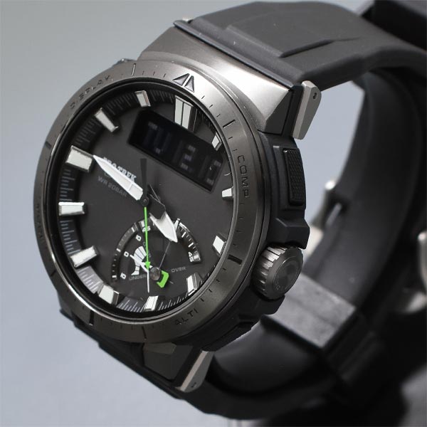 【お得な美品中古あり】カシオ プロトレック PROTRECK Multi Field Line ソーラー PRW-70Y-1JF メンズ