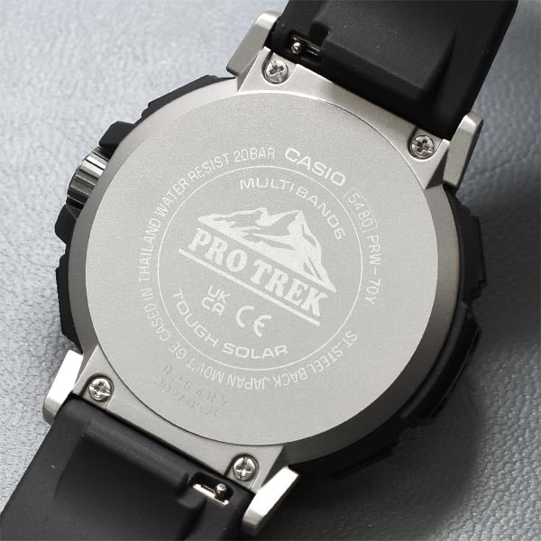 【お得な美品中古あり】カシオ プロトレック PROTRECK Multi Field Line ソーラー PRW-70Y-1JF メンズ