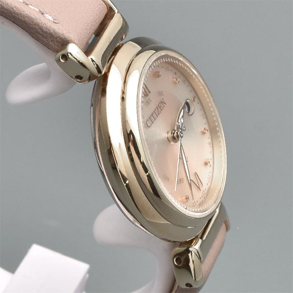 【お得な美品中古あり】シチズン クロスシー XC mizu collection エコ・ドライブ電波時計 Happy Flight Cal.H060 ES9462-07A レディース