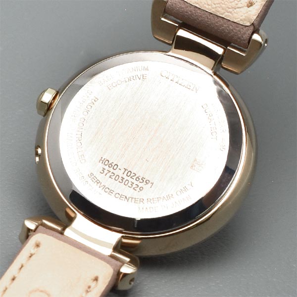 【お得な美品中古あり】シチズン クロスシー XC mizu collection エコ・ドライブ電波時計 Happy Flight Cal.H060 ES9462-07A レディース