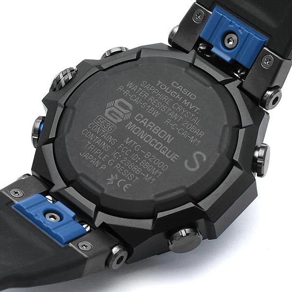 カシオ Gショック G-SHOCK MT-G カーボンモノコック MTG-B2000B-1A2JF メンズ