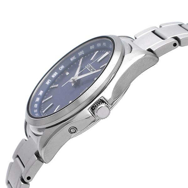 セイコーセレクション SEIKOSELECTION ワールドタイム ソーラー電波 チタン SBTM289 メンズ