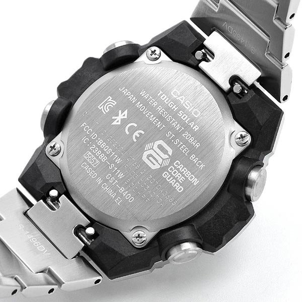 カシオ Gショック G-SHOCK G-STEEL GST-B400D-1AJF メンズ