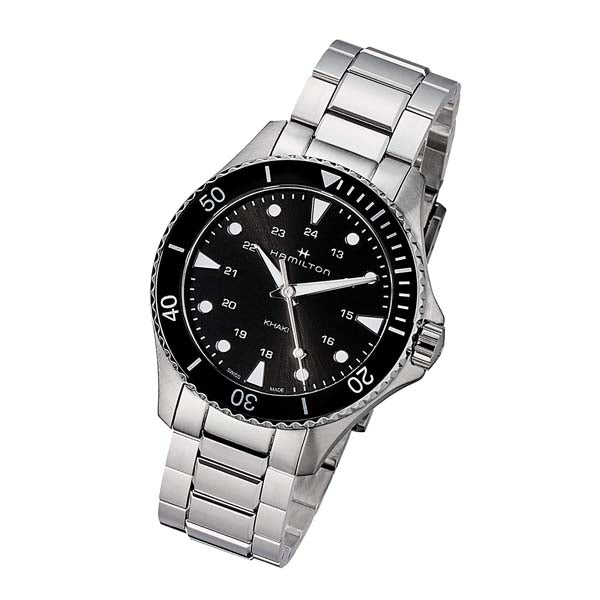 ハミルトン カーキ HAMILTON ネイビー スキューバ H82201131 メンズ