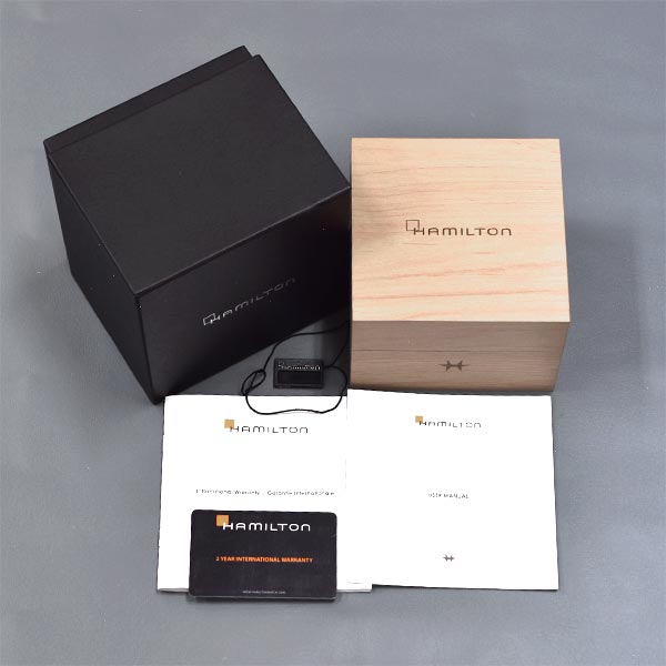 ハミルトン カーキ HAMILTON ネイビー スキューバ H82211181 メンズ