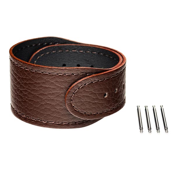 ウェナ wena wena 3用レザーバンド24mm Brown WNW-CB2124/T ユニセックス