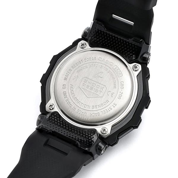 カシオ Gショック G-SHOCK G-SQUAD GBD-200-1JF メンズ