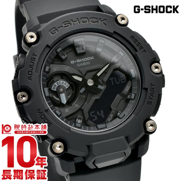 カシオ Gショック G-SHOCK  GA-2200BB-1AJF メンズ